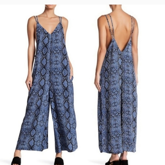 Freepeople snake skin jumpsuit - Picture 1 of 2